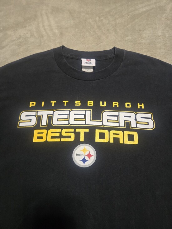 NFL Other - Pittsburgh Steelers "Best Dad" T-shirt NFL Team Apparel Men's Size Large